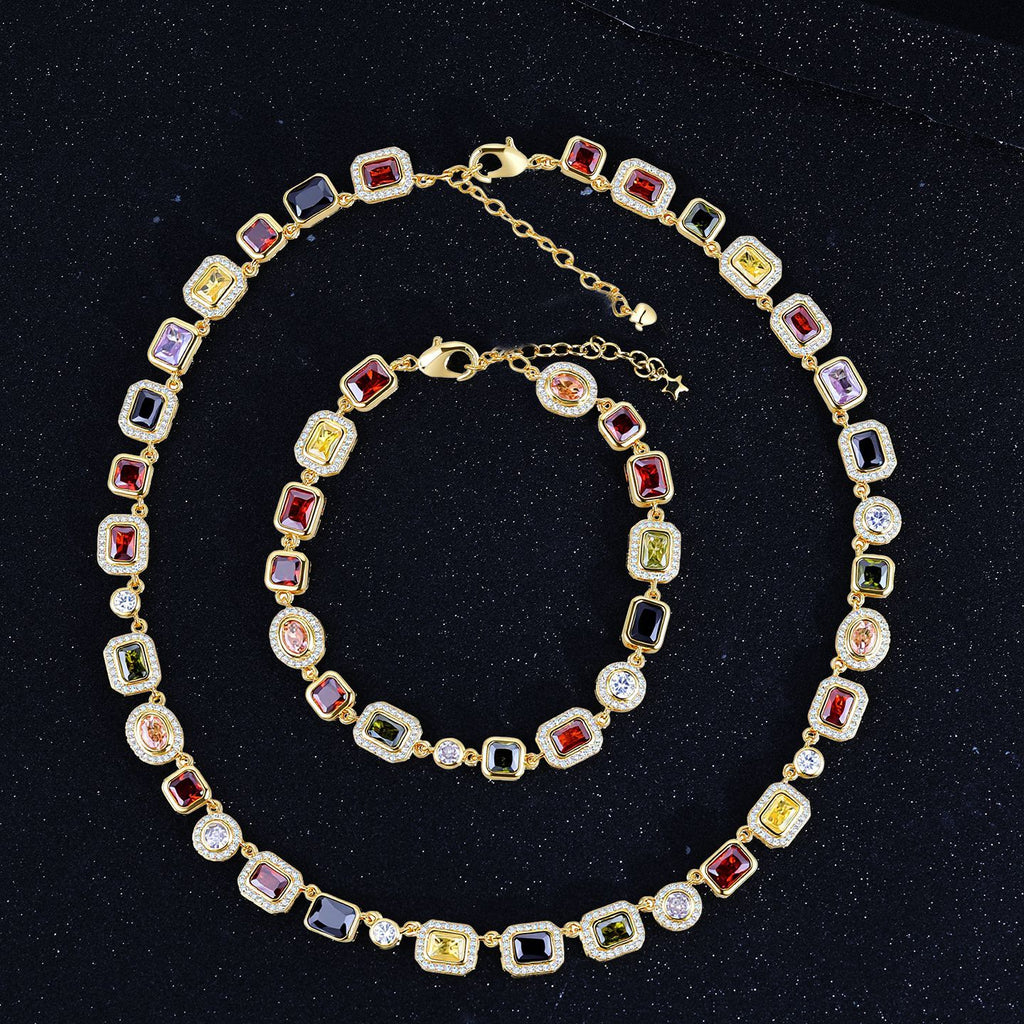 Solstice Purely Gems 纯铂金项链 – 光滑银铂融合，极致精湛工艺，奢华简约吊坠
