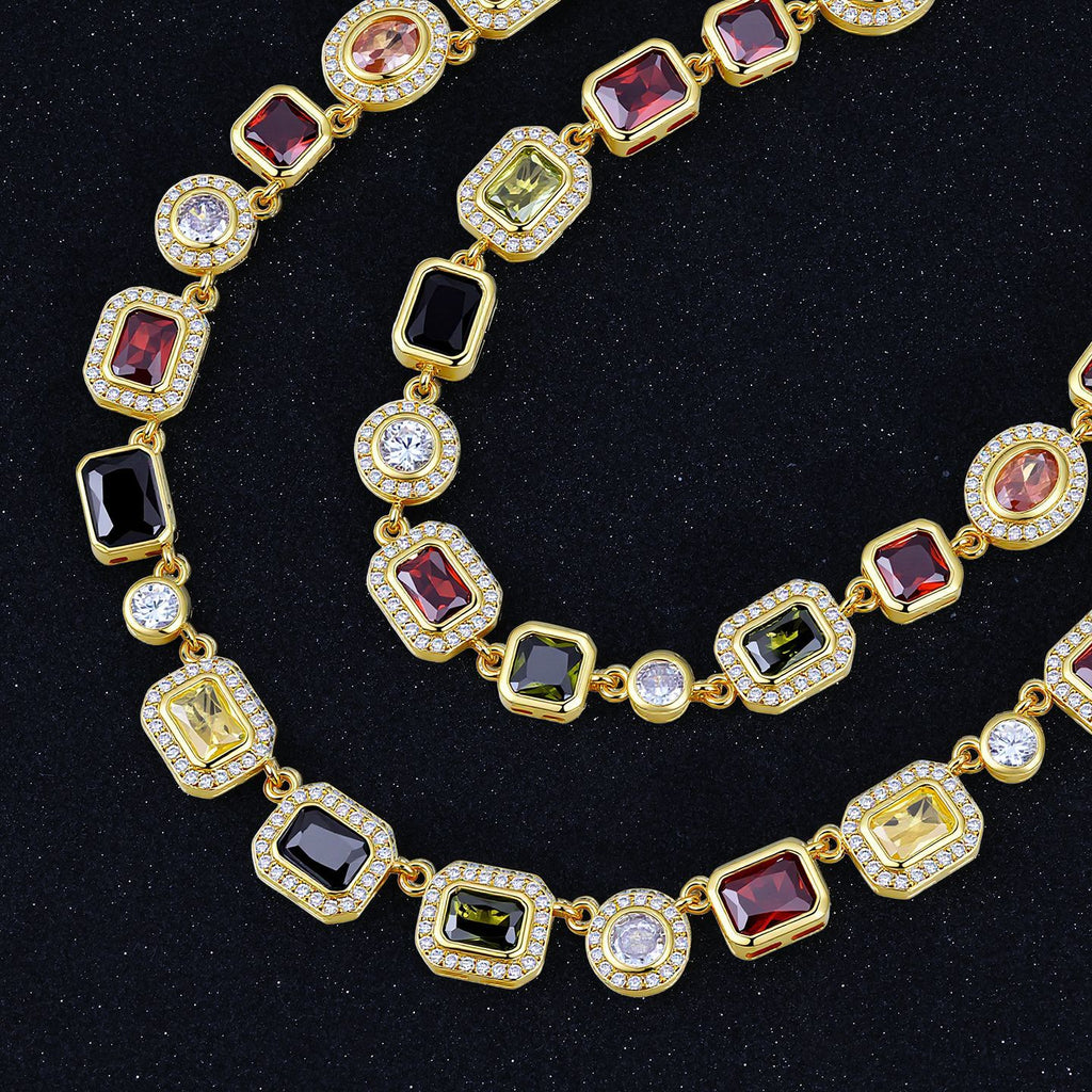 Solstice Purely Gems 纯铂金项链 – 光滑银铂融合，极致精湛工艺，奢华简约吊坠
