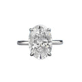 Elegant 925 Silver Oval Zircon Ring – Premium Crafted, Trendy Design, Perfect Birthday Gift for Women