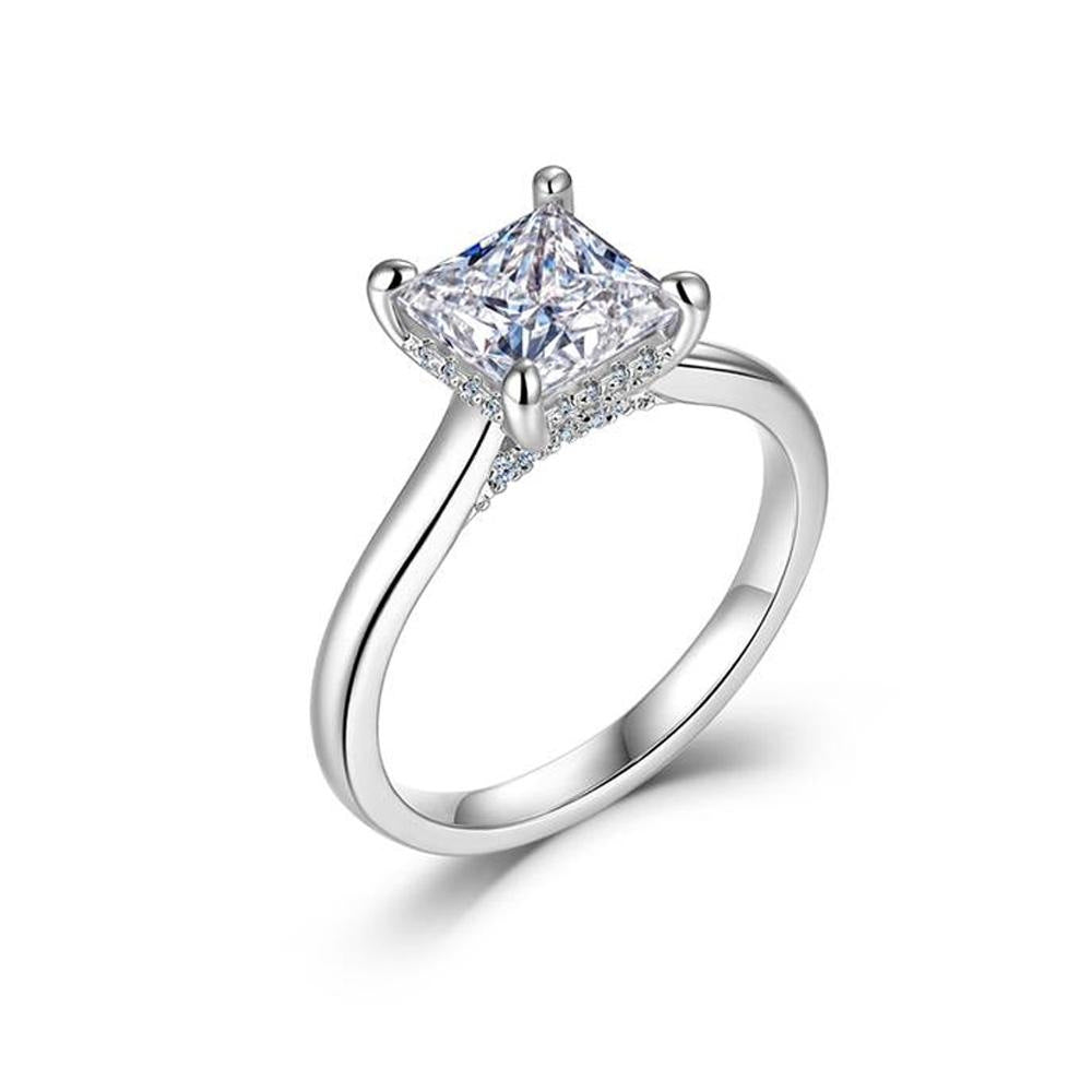 Luxury Oval Moissanite Ring: D Color VVS1 Lab-Grown, Fire-Forward & Diamond-Comparable – Elegant 14K Gold Plated Wedding Band for Her